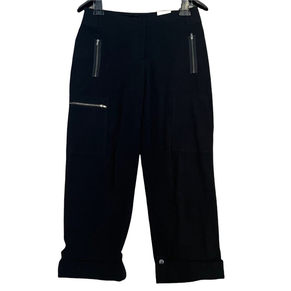 NWT Chico's 8 Black The Ultimate Fit Magique Pant Cargo